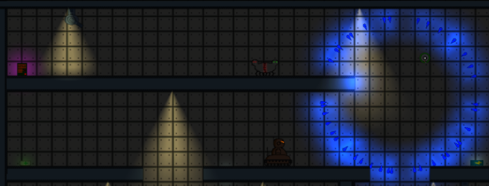 Power Drain key art: the player character surrounded by draining energy